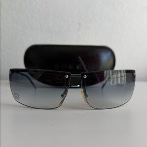 GUCCI Vintage Gradient Sunglasses with Crystals (Y2K)